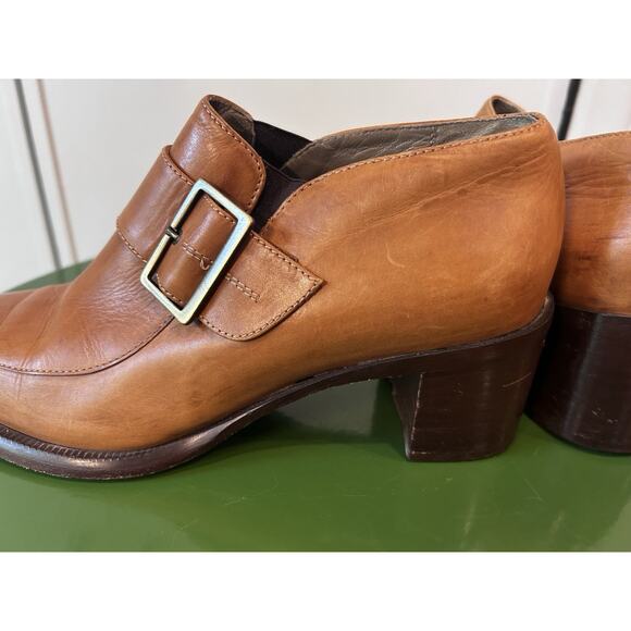 Enzo Moreni monk strap‎ shoes mens Italian leather pointed toe. Italian Size 38 main image 3